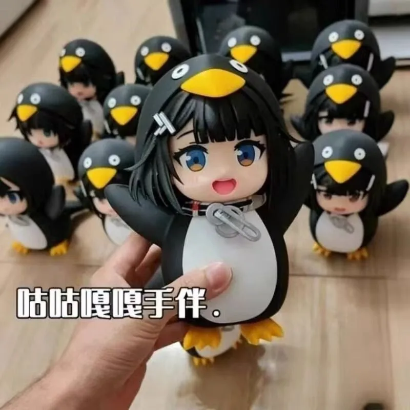 Фото Фигурка-орнамент Cuckoo Gaga Little Penguin Girl Administrator из Arknights: The End, подарок на день рождения №1