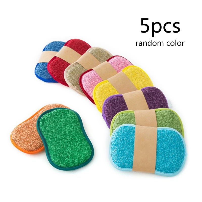 

Кухонные мочалки без царапин для антипригарных сковородок, кастрюль, губка, мочалка