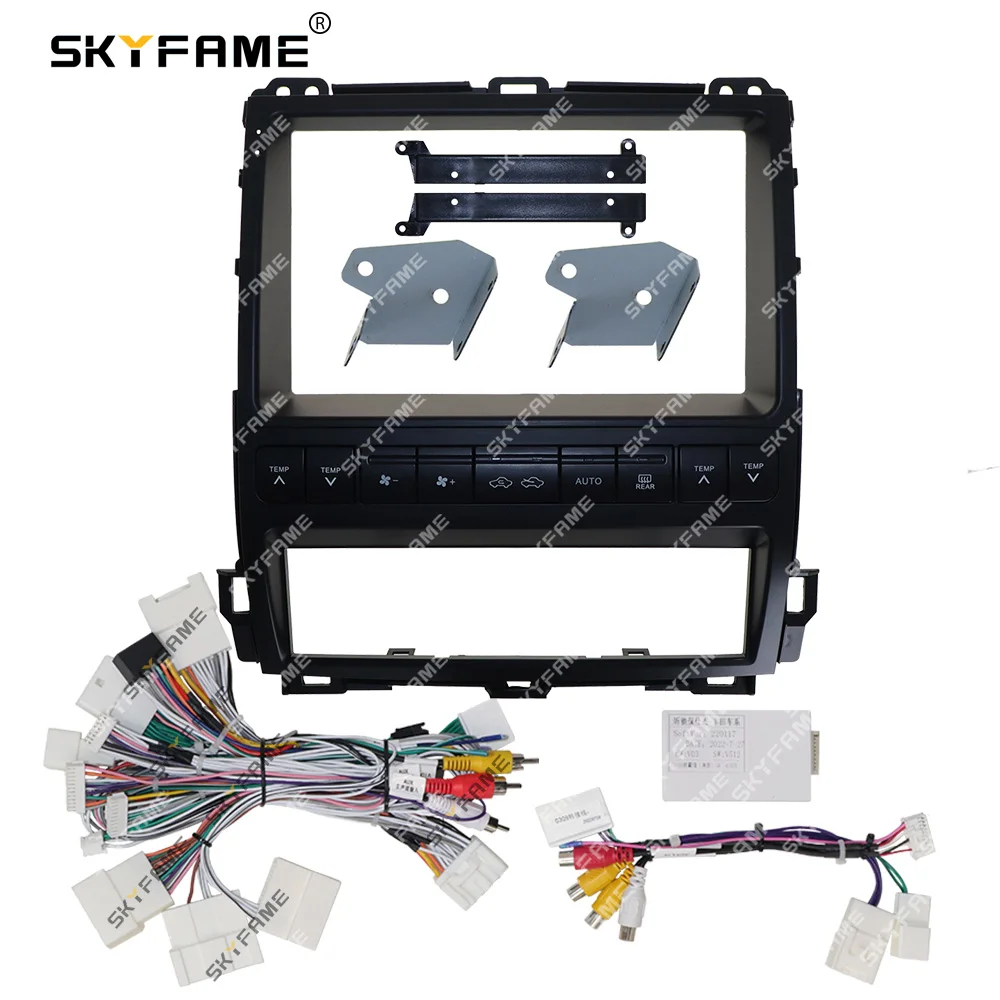 SKYFAME Автомобильная Рамка адаптер Android радио приборная монтажная панель комплект