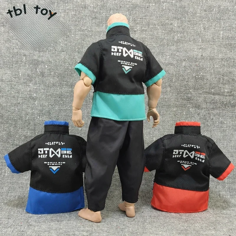 1/12 весы солдатские топы с короткими рукавами и принтом пальто куртка одежда