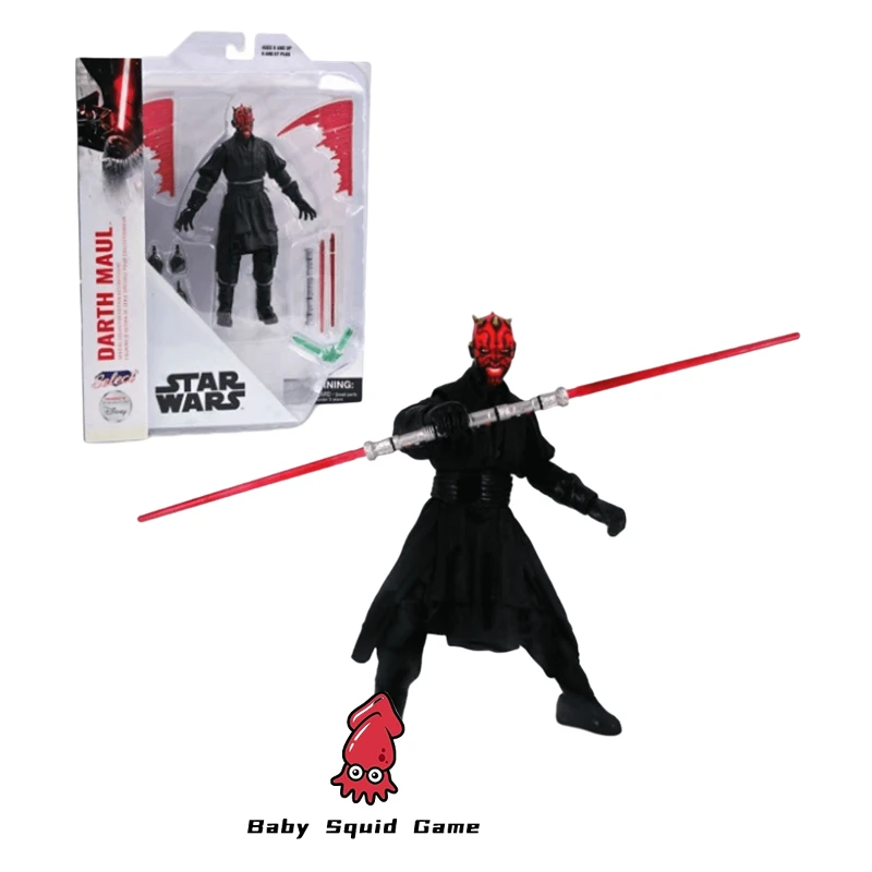 Original Stock Hasbro DST Starwars Darth Maul 7 Inches 1/12 18CM Action Figure Model Toy Collection Hobby Gift