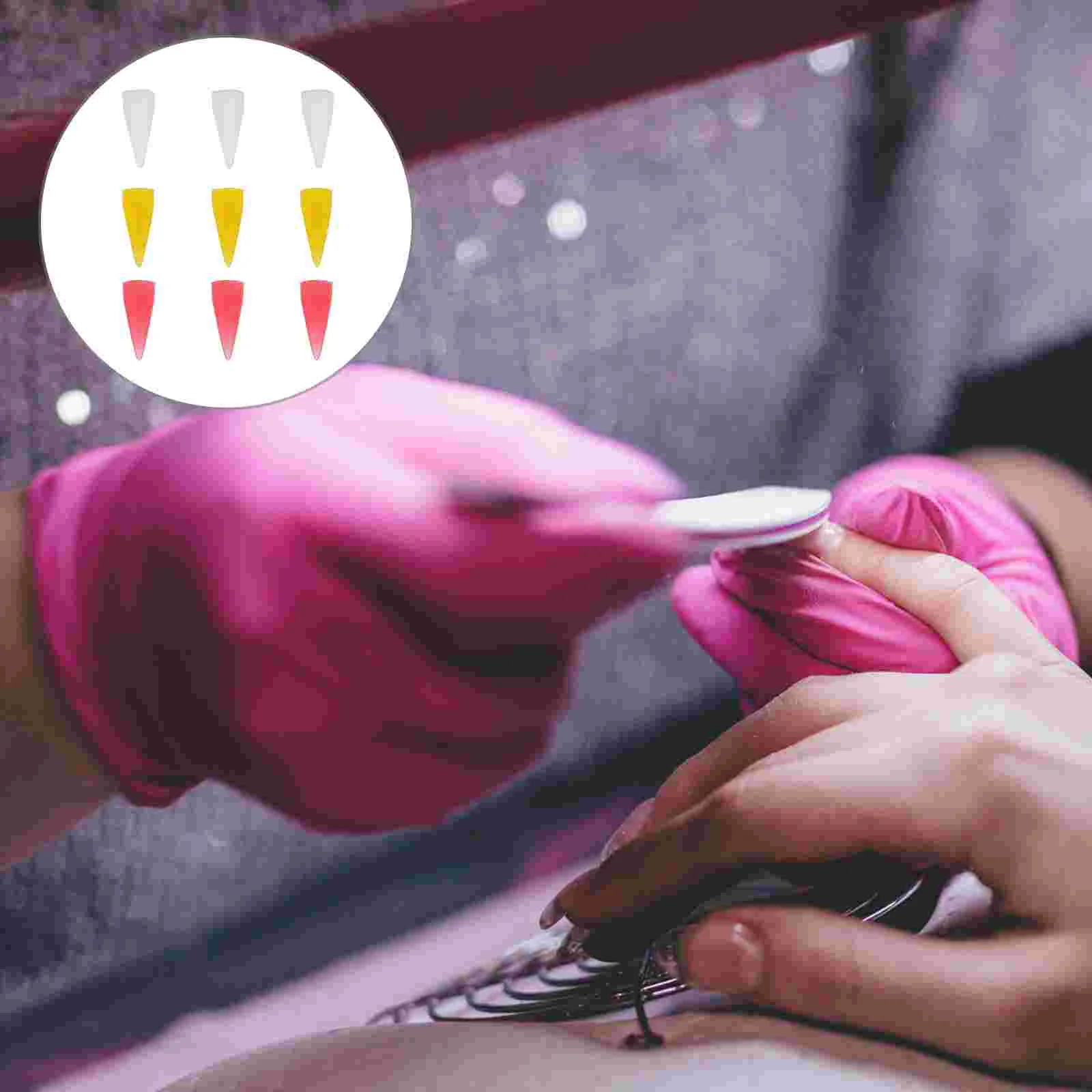 

9pcs Nail Art Tools Rhinestones Picker Replacement Wax Head Tip Accessories