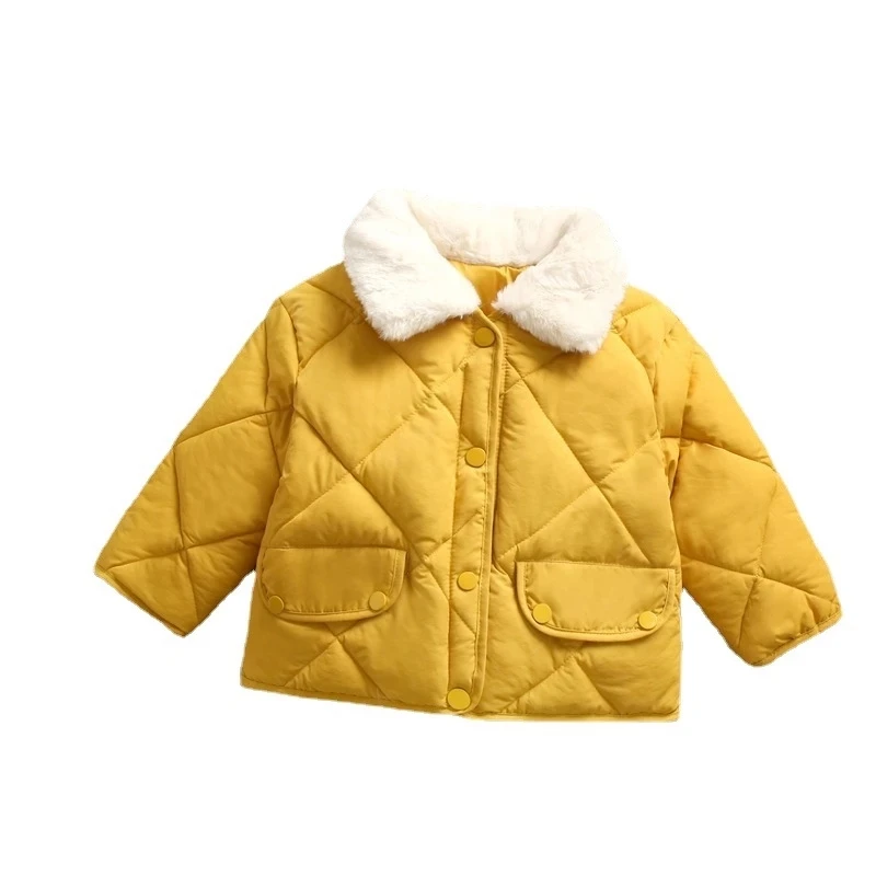 

2022 Winter Children's Cotton-padded Jacket Warm Coat for Boys and Girls hz009