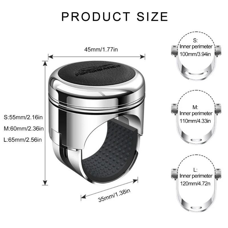 Спиннер на рулевом колесе ручка с металлическим подшипником для самоубийства