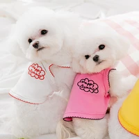 pet clothes dog vest for small dogs 2022 summer cute fashion thin breathable puppy cat costume chihuahua yorkshire teddy bichon