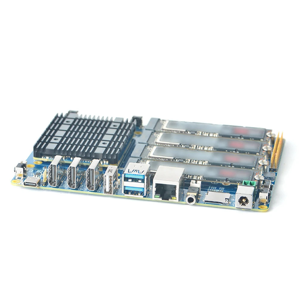Обчислительный модуль CM3588 Комплект NAS Rockchip RK3588 Плата разработки SoC Встроенный контроллер PCIe 2,5G Ethernet Поддержка OpenWrt (art.: 3920cfe65411a) - 3920cfe65411a