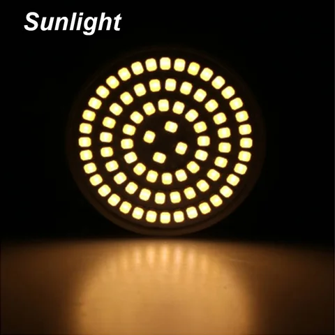 Фитолампа QvvCev E27 48/60/80 светодиодов SMD 2835