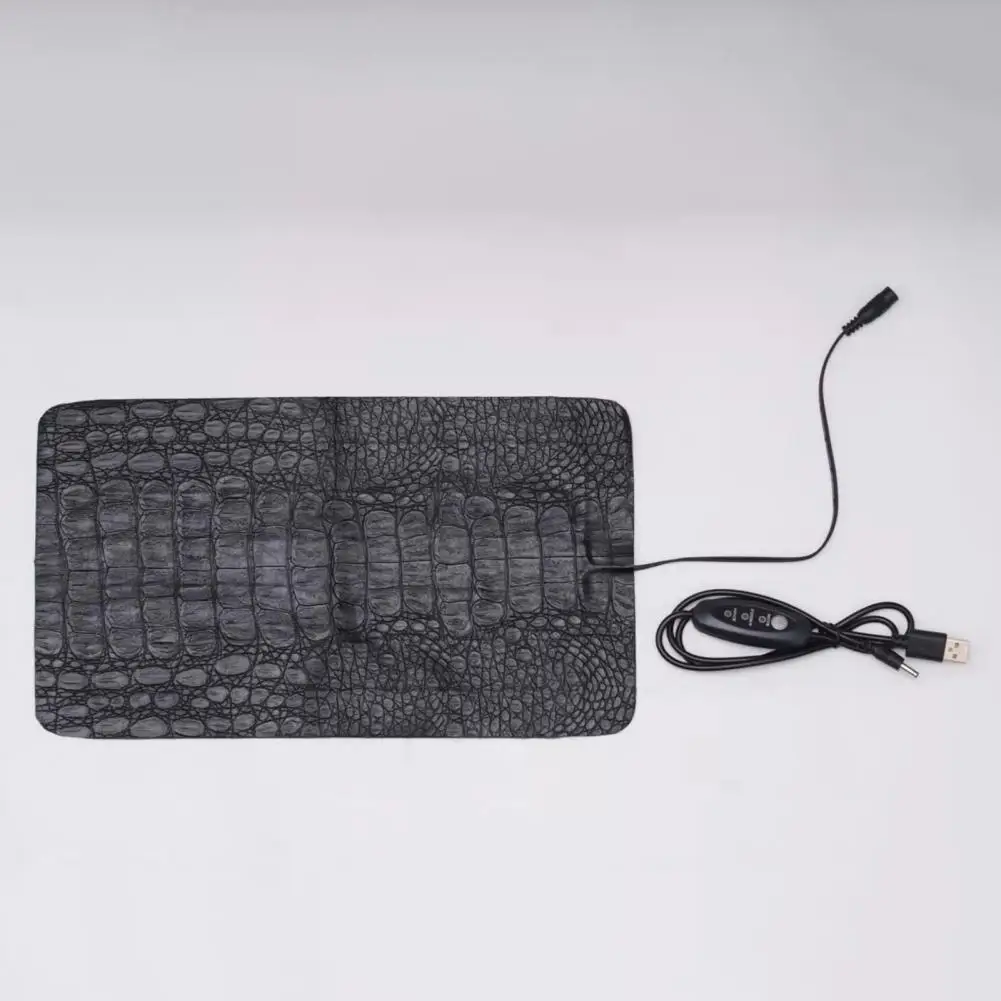 

Durable Rectangle Foldable Universal Faux Leather Climbing Pet Electric Warming Pad Washable Thermal Pet Pad Pet Supplies