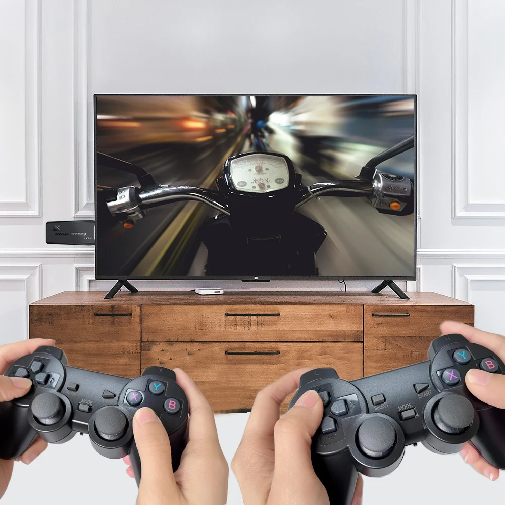 Najtaniej Dżojstik Do Gier 4K 10000 Jogos HD Retro Gra Wideo Konsola Klasyczna Zręcznościowa Jeux Emulador Bezprzewodowy Telewizor Konsola Do Gier Dla PS1 FC MAME