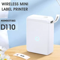 niimbot d110 portable pocket printer label sticker wireless no ink office home using stickers printing thermal paper vs d11