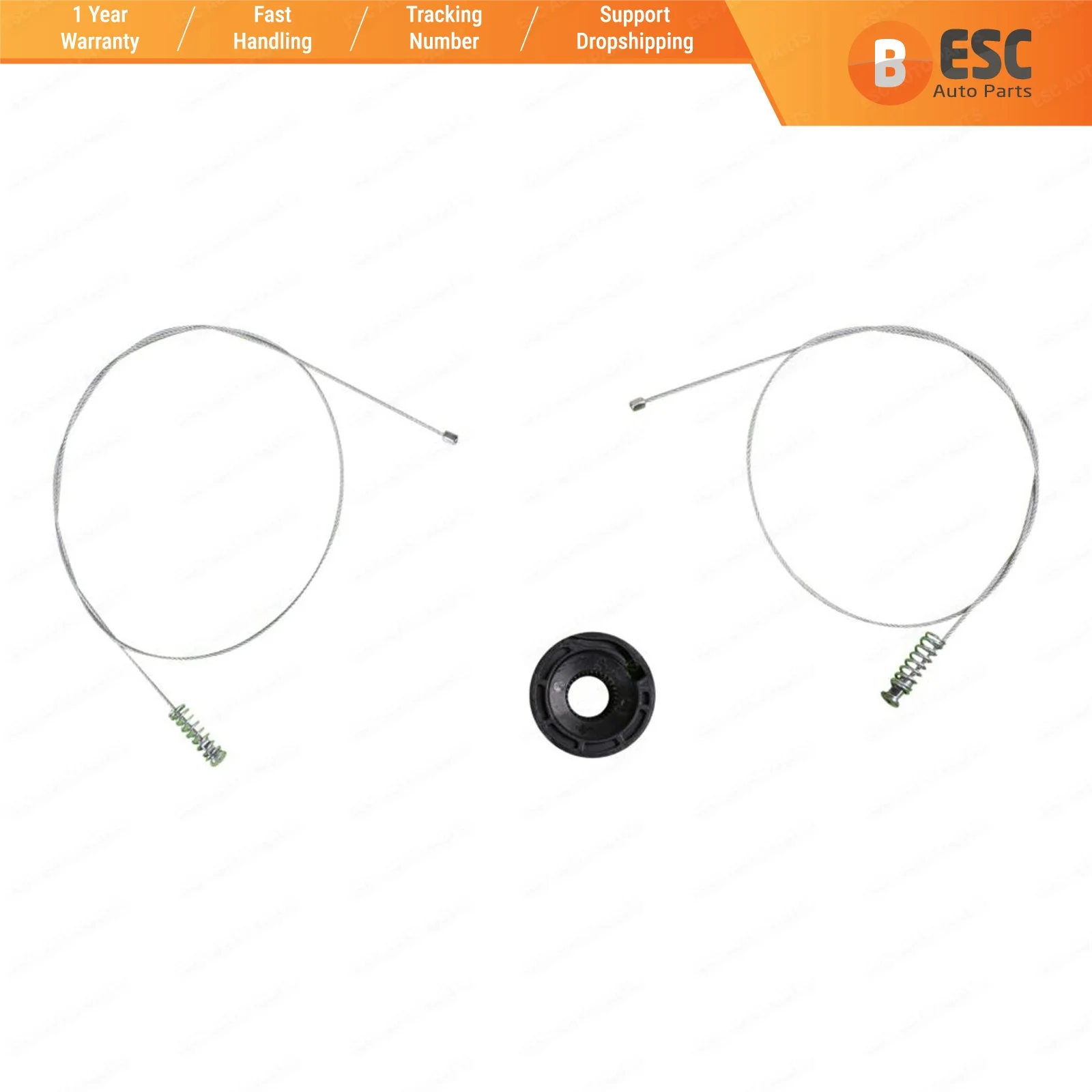 

Автозапчасти ESC EWR1010, комплект для ремонта оконного регулятора, задняя левая дверь для Jaguar XK8/XKR кабриолета CC 1996-2006