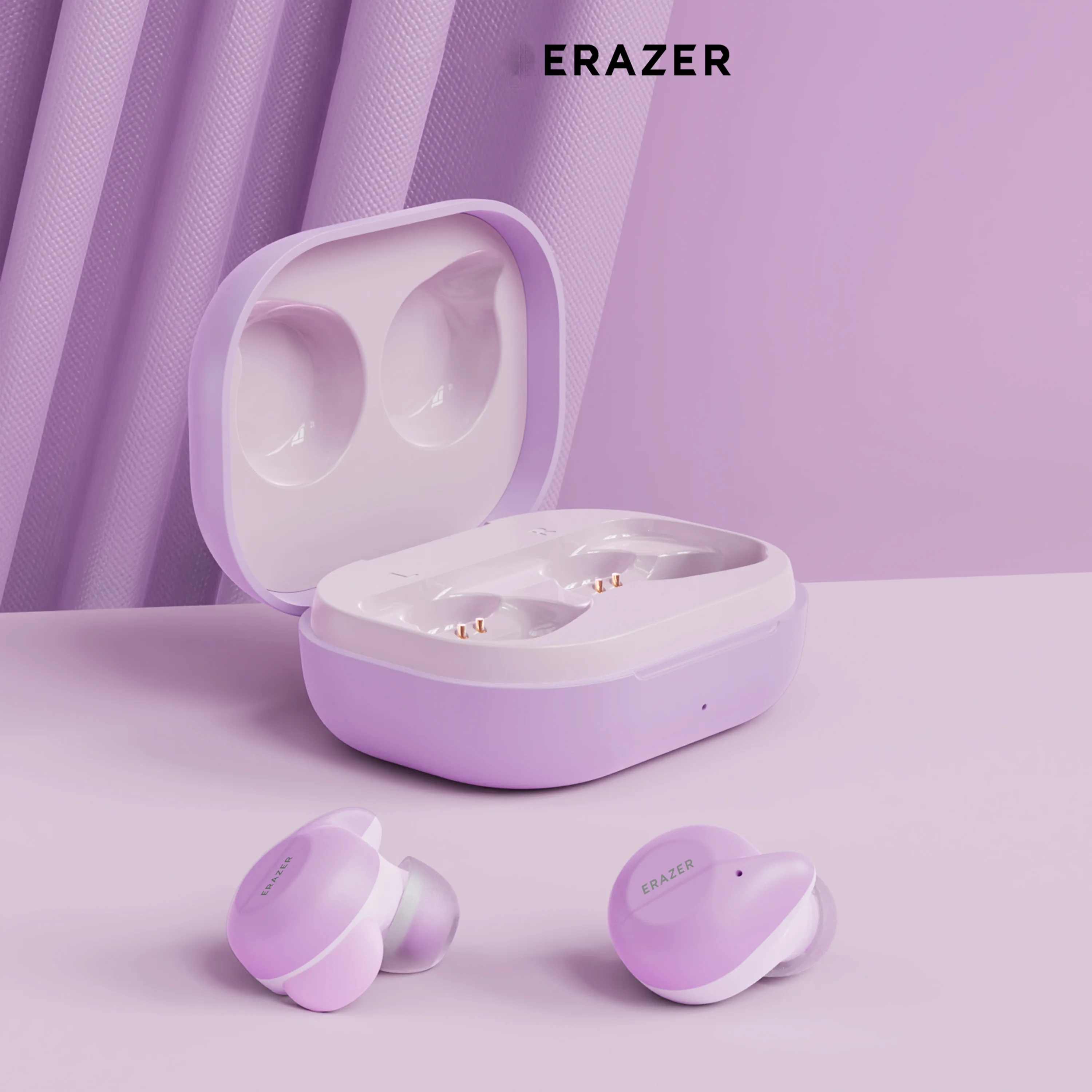 Фото Беспроводные наушники-вкладыши Erazer XT91 PRO, стереозвук, спортивные наушники с объемным звучанием, эргономичный комфортный дизайн для спортзала и бега №1