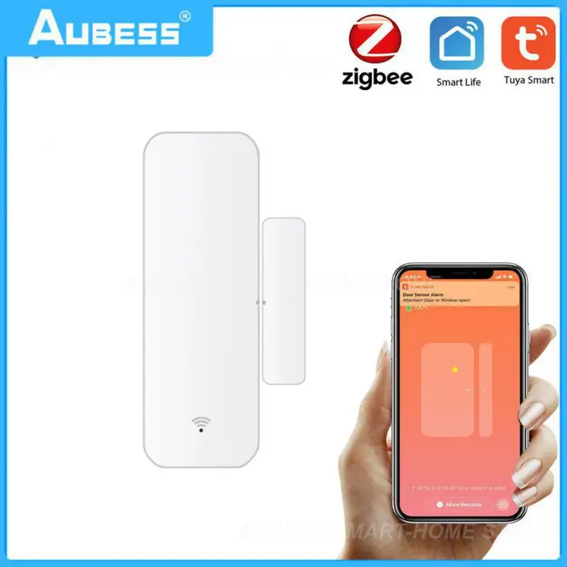 

Tuya Mini Wireless Sensor Magnetic Zigbee Door And Window Sensor Monitoring Door Magnetic Detector Diy Smart Home Low Power