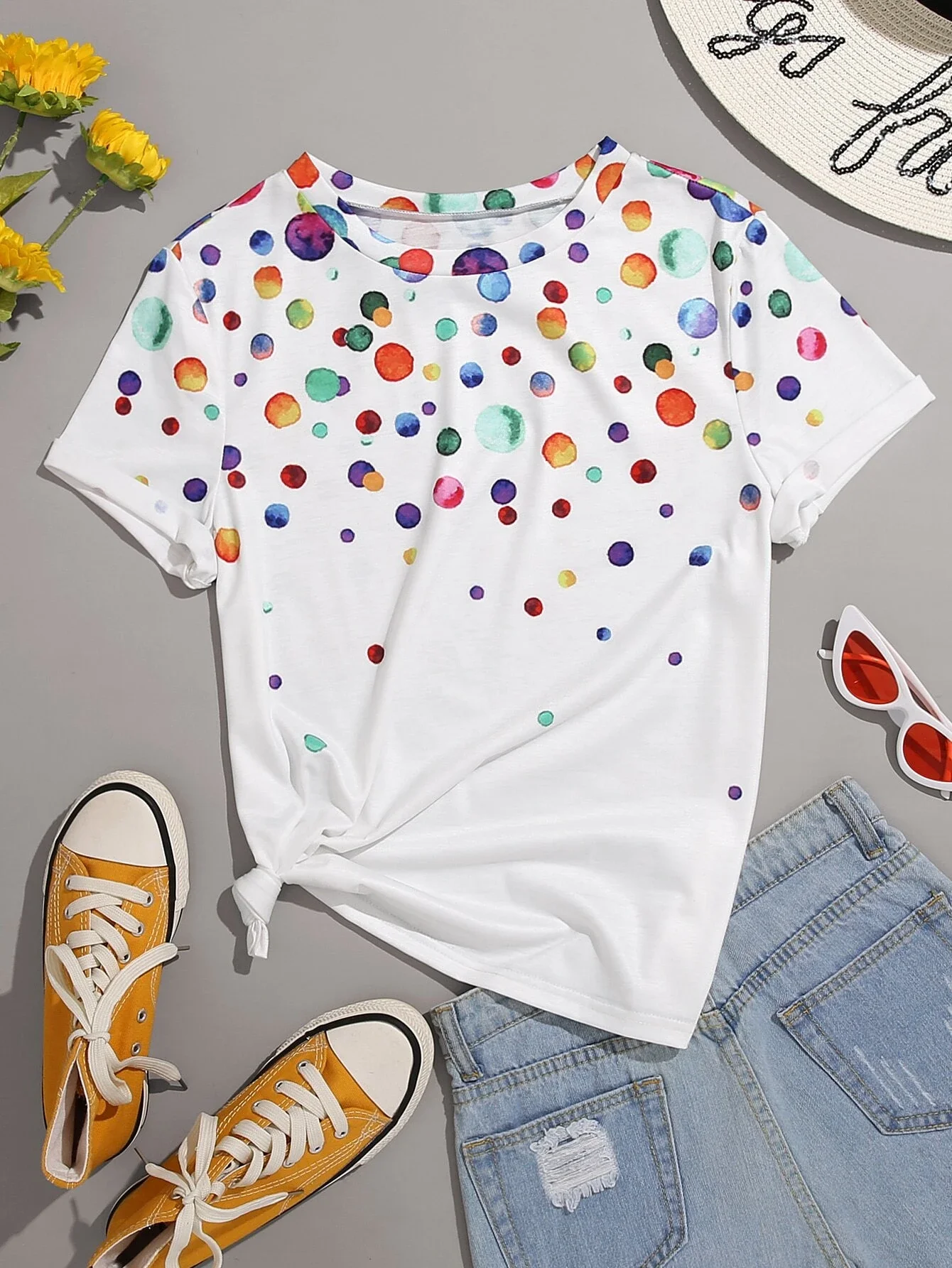 

Plus Polka Dot Tee