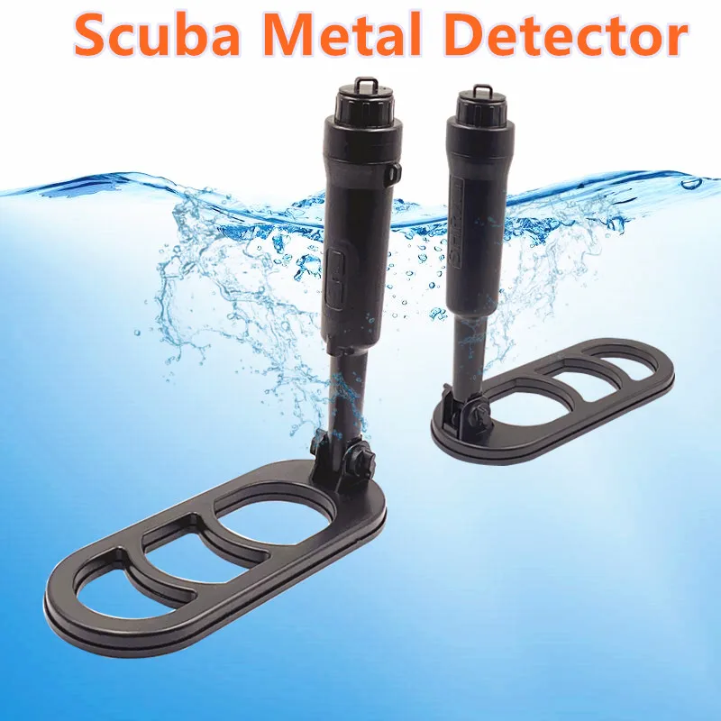 Waterproof Scuba Metal Detector Folding Version Pulse Coil Underwater Pulse Scan Pinpointer Diving Gold Metal Detecting