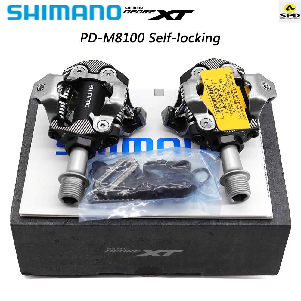 SHIMANO Deore XT PD-M8100 Pedals for Mountain Bike Self-lock