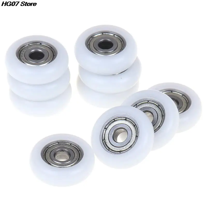 

2/5/10pcs Sliding Shower Roller Wheel Plastic Carbon Steel Bearings Door Replacement Roller Wheel Runner Diameter 23mm