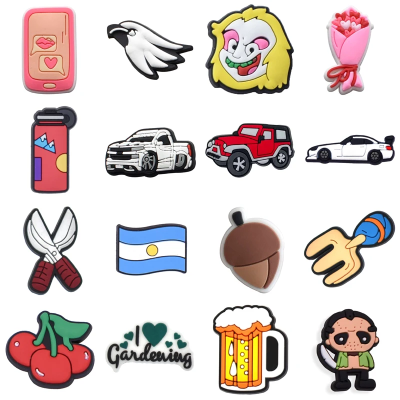 

Set Jeans Shoes Accessories Decorations for Crocs Women Charm Men Girl Kids Packs Shoe Charms Gifts Wholesale Bulk Para Pins Boy