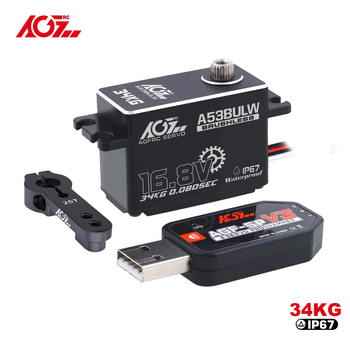 ΠΠΈΠ·ΠΊΠΎΠΏΡΠΎΡΠΈΠ»ΡΠ½ΡΠΉ Π±Π΅ΡΡΠ΅ΡΠΎΡΠ½ΡΠΉ ΡΠΈΡΡΠΎΠ²ΠΎΠΉ ΡΠ΅ΡΠ²ΠΎΠΏΡΠΈΠ²ΠΎΠ΄ AGFRC A53BULW Ρ Π²ΡΡΠΎΠΊΠΈΠΌ ΠΊΡΡΡΡΡΠΈΠΌ ΠΌΠΎΠΌΠ΅Π½ΡΠΎΠΌ 34 ΠΊΠ³ Π΄Π»Ρ Π²Π½Π΅Π΄ΠΎΡΠΎΠΆΠ½ΠΈΠΊΠ° ΠΏΠΎΠ»Π½ΠΎΠΏΡΠΈΠ²ΠΎΠ΄Π½ΠΎΠ³ΠΎ 4WD Π²Π½Π΅Π΄ΠΎΡΠΎΠΆΠ½ΠΈΠΊΠ° 1/8 1/10, ΠΌΠΎΠ½ΡΡΡ-Π’Π ΠΠΠ, Π³ΡΡΠ΅Π½ΠΈΡΠ½Π°Ρ ΠΌΠ°ΡΠΈΠ½Π° ΠΠΈΠ·ΠΊΠΎΠΏΡΠΎΡΠΈΠ»ΡΠ½ΡΠΉ Π±Π΅ΡΡΠ΅ΡΠΎΡΠ½ΡΠΉ ΡΠΈΡΡΠΎΠ²ΠΎΠΉ ΡΠ΅ΡΠ²ΠΎΠΏΡΠΈΠ²ΠΎΠ΄ AGFRC A53BULW Ρ Π²ΡΡΠΎΠΊΠΈΠΌ ΠΊΡΡΡΡΡΠΈΠΌ ΠΌΠΎΠΌΠ΅Π½ΡΠΎΠΌ 34 ΠΊΠ³ Π΄Π»Ρ Π²Π½Π΅Π΄ΠΎΡΠΎΠΆΠ½ΠΈΠΊΠ° ΠΏΠΎΠ»Π½ΠΎΠΏΡΠΈΠ²ΠΎΠ΄Π½ΠΎΠ³ΠΎ 4WD Π²Π½Π΅Π΄ΠΎΡΠΎΠΆΠ½ΠΈΠΊΠ° 1/8 1/10, ΠΌΠΎΠ½ΡΡΡ-Π’Π ΠΠΠ, Π³ΡΡΠ΅Π½ΠΈΡΠ½Π°Ρ ΠΌΠ°ΡΠΈΠ½Π°