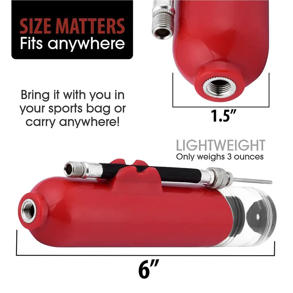 

Handheld Basketball Air Pump Portable Outdoor Push Pull Soccer Sports Ball Inflator School Gym Playground Tool