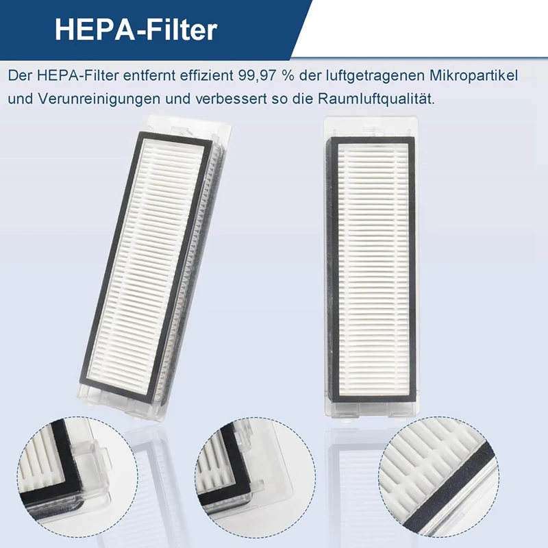 Запчасти для робота-пылесоса Roborock Q Revo/Roborock P10 основная и боковые щетки фильтры