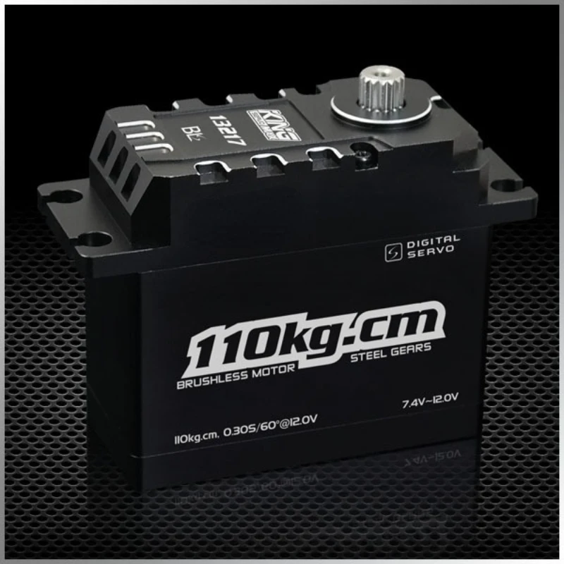 

All-Steel Tooth Brushless 12V High Pressure 110kg Strong Waterproof Industrial Robot Steering Gear