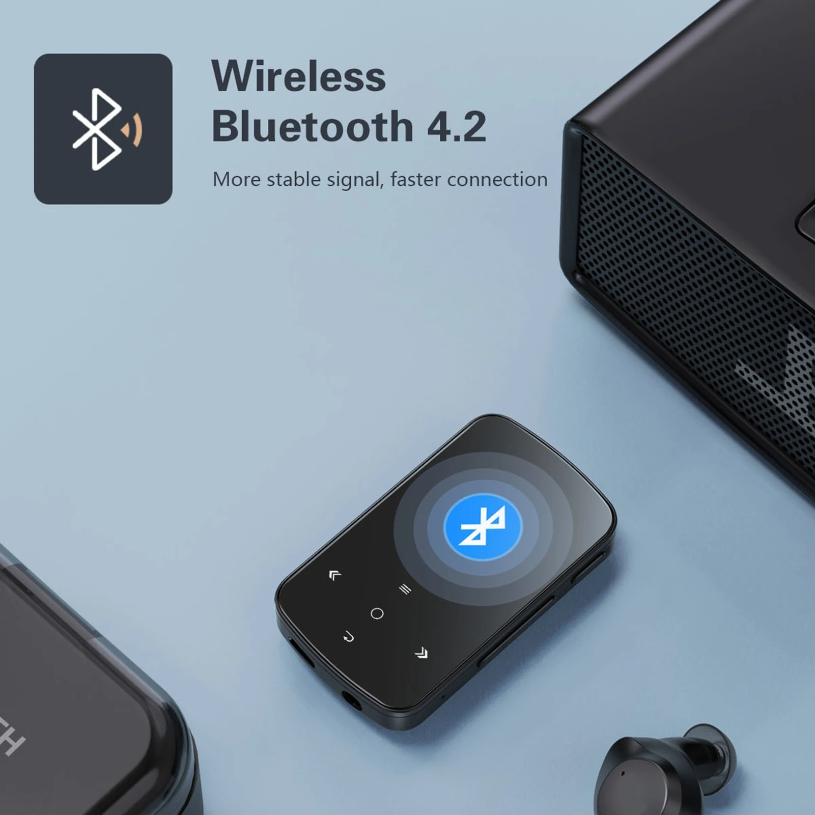 MP3 музыкальный плеер USB 2 0 Bluetooth 32 Гб Built-in динамик многофункциональная фотография