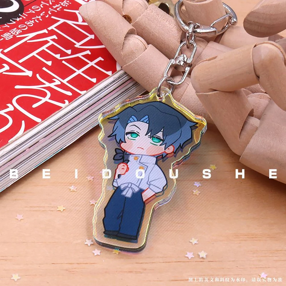 Jujutsu Kaisen Laser Shiny Pendant Gojo Satoru Geto Suguru Fushiguro Megumi Okkotsu Yuta Kawaii Cute Anime Gift for Girls Fans