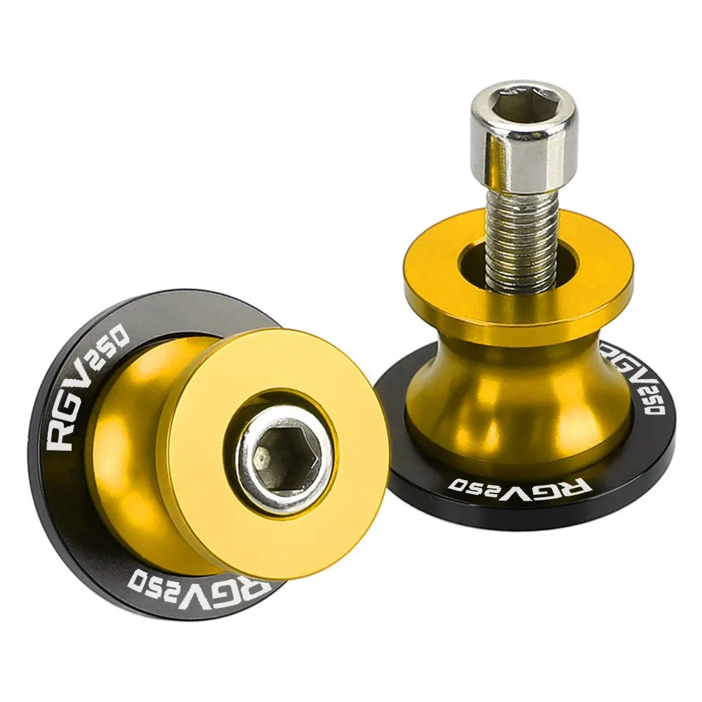 Фото Высококачественный маятник с ЧПУ для мотоцикла SUZUKI RGV250 RGV 250 1991-1998 1997 1996 1995 8 мм, катушки, ползунки, подставка, болты, протектор №2