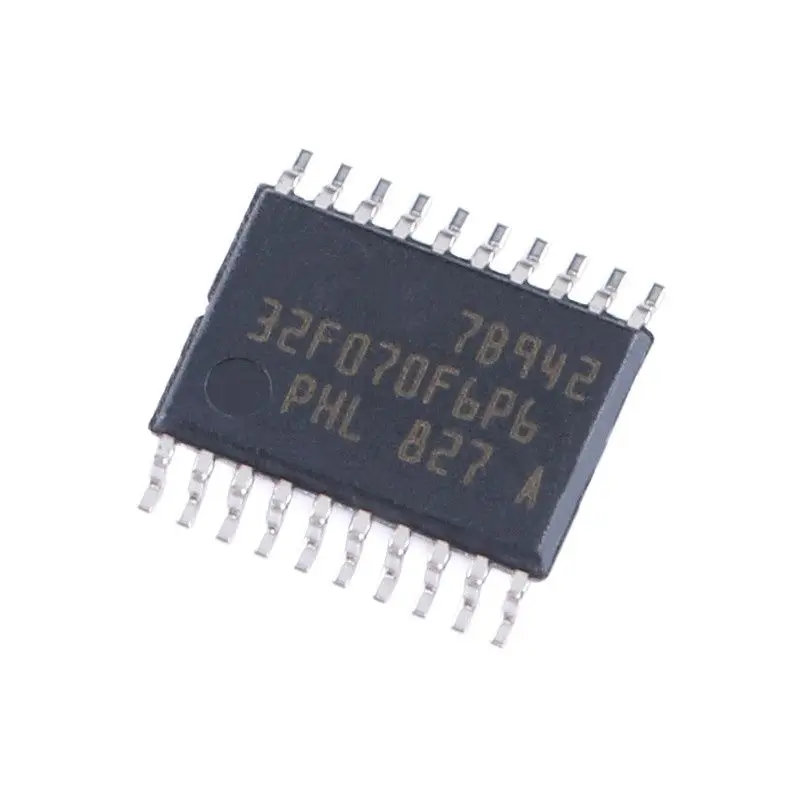 

Home furnishings STM32F070F6P6 TSSOP - 20 32-bit microcontrollers