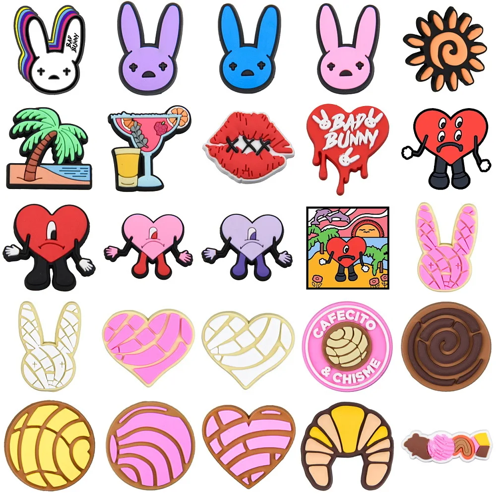 

Hot Sale Cartoon Set Croc Charms Shoe Decorations Clogs Crock Accessories for Jibz Kids Girls Boys Party Gifts