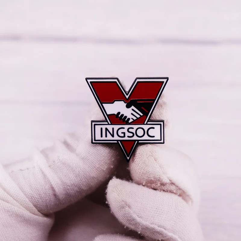 Эмалированная булавка Ingsoc