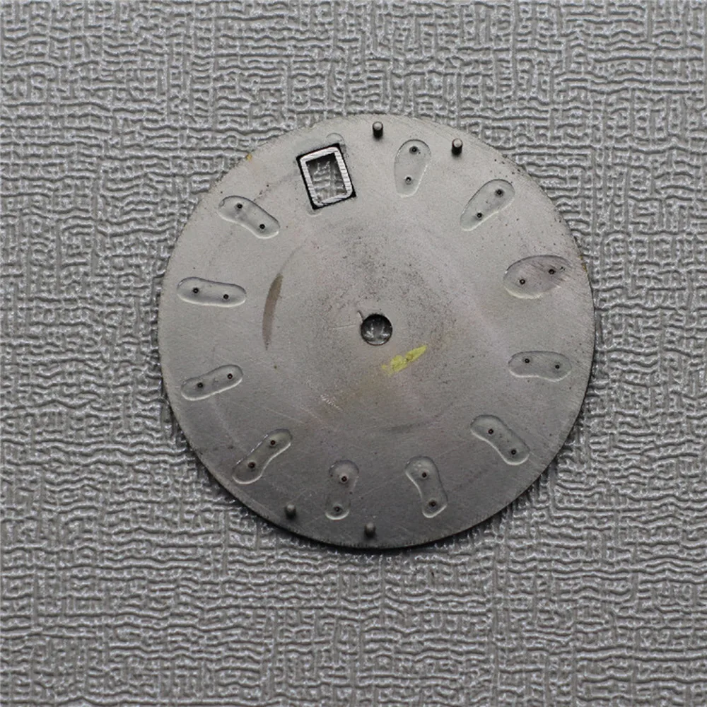 NH35 NH36 Dial, Gradient Blue Watch Faces 28.5MM Green Luminous Watch Modified Dial for NH35/NH36/4R/6R Movement