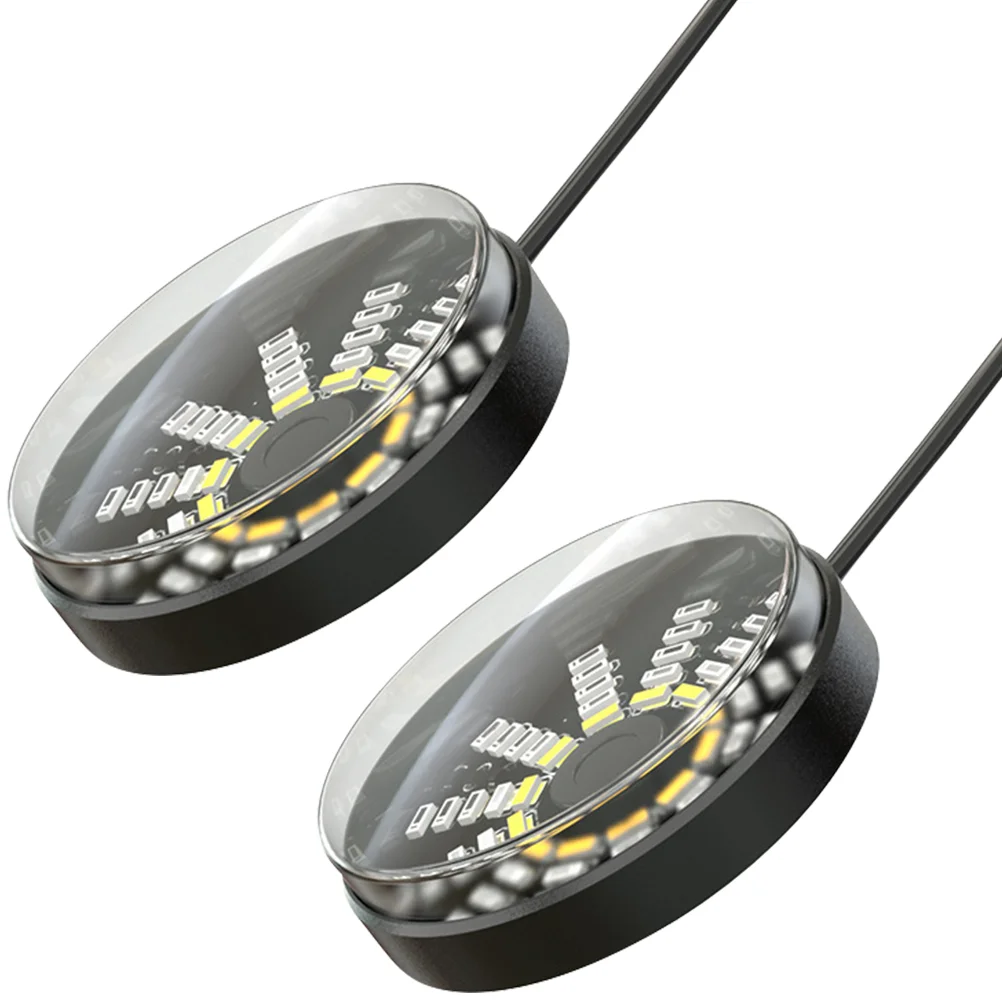 

2Pcs Useful 60 Motorcycle Modified Lamp Motorcycle Tail Decorative