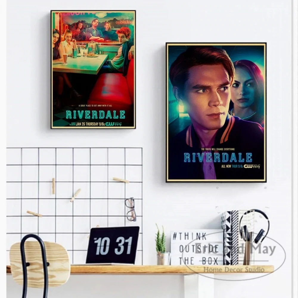

Riverdale TV Play Bar Scenes Posters And Prints Wall Pictures For Living Room Canvas Painting Art Decoration Home Decor Quadro