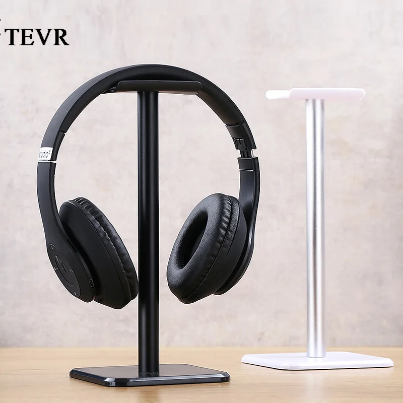

Headsets Stand Headphones Table Holder Classic Earphone Stand With Aluminum Support Bar Headrest Professional Desk Holder Stand
