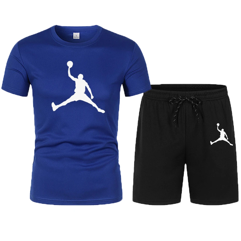 Men's Sets Chandal Trapstar 2023 Summer Casual T-Shirt Tracksuit  Pullovers Fitness Tee Jogging Sports Sets Men's Suits Men Pant