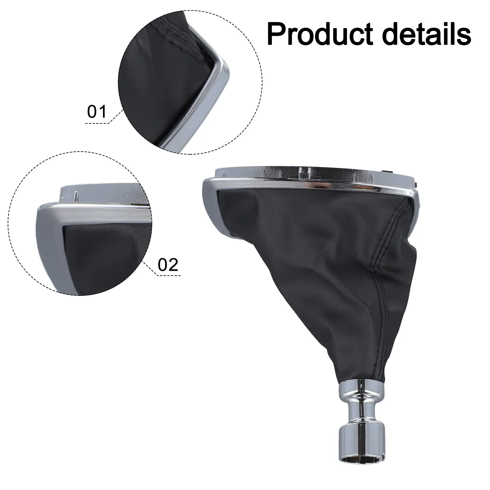 6-скоростная ручка переключения передач + хромированная рамка для Ford Ku Ga C-Max