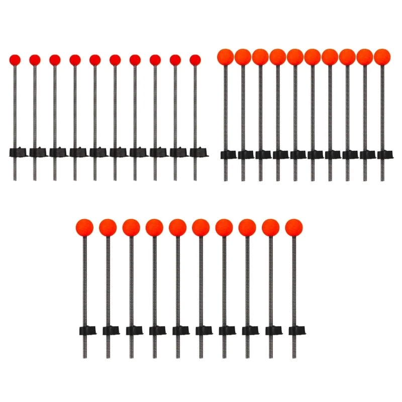 10 шт. наконечник удочки для зимней пружинный шарик устойчивый к низким
