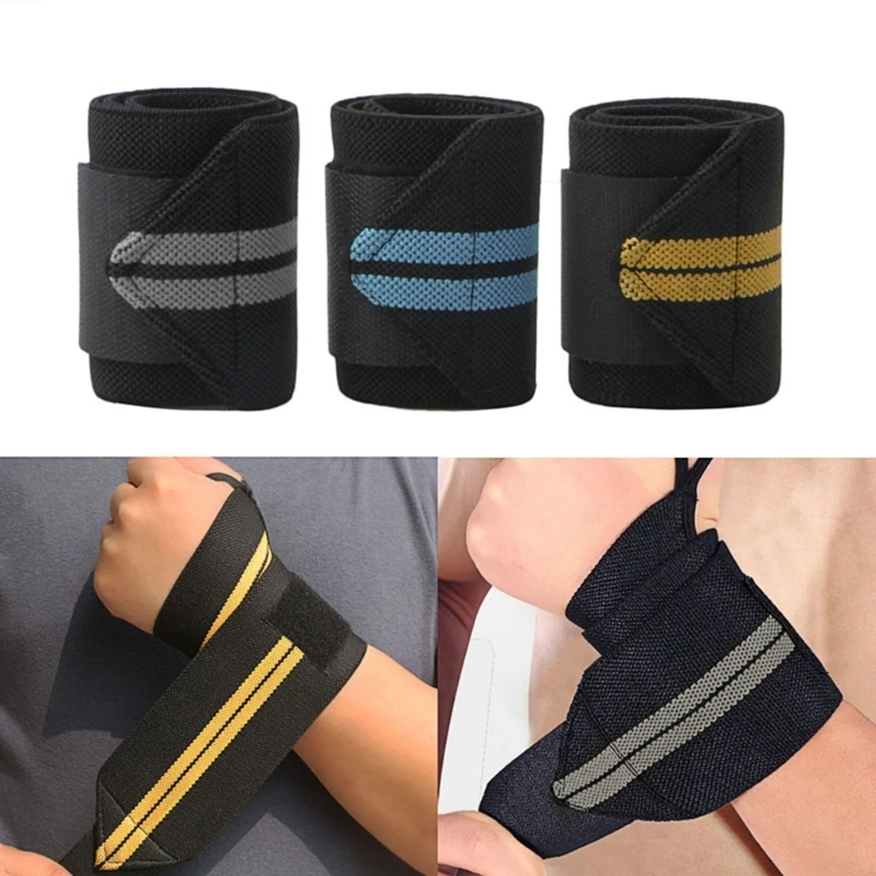 

1Piece Wrist Wrap Weight Lifting Gym Powerlifting Training Fitness Padded Thumb Brace Strap Power Hand Support Wristband