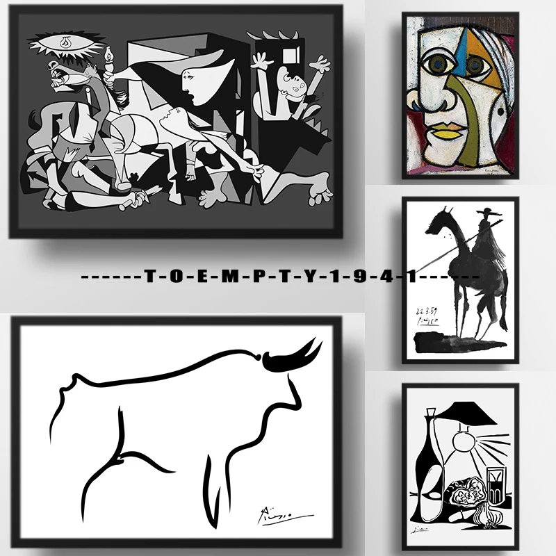 

Pablo Picasso Classic Abstract Painting Poster Canvas Printing Famous Painting Fine Art Home Room Wall Decor Aesthetic Wall Art