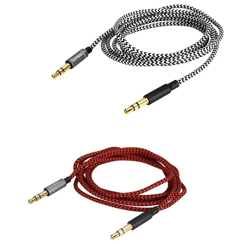 

replacement Audio nylon Cable For audio technica ATH-RE700 SR6BT OX7AMP ATH-EP1000IR ATH-S220BT headphones