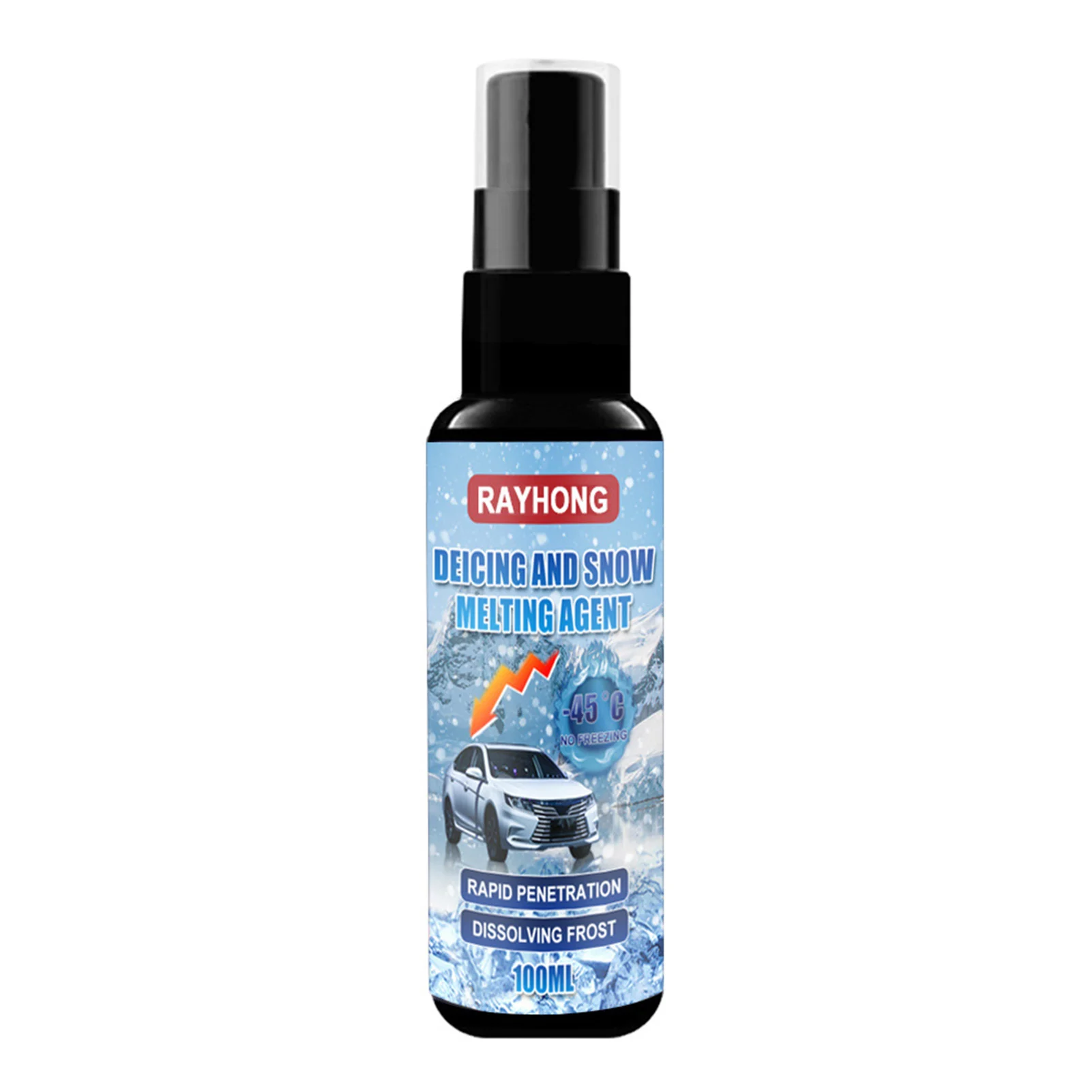 

Windshield Deicer Spray Windshield Windows Wipers And Mirrors Agent Ice Melting Winter Glass Deicer Rapid Thawing Antifreeze