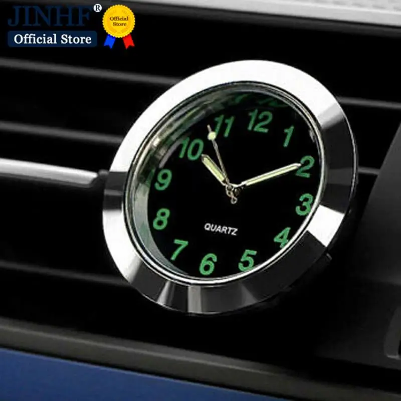 Горячая Распродажа светящиеся автомобильные часы миниатюрные кварцевые с