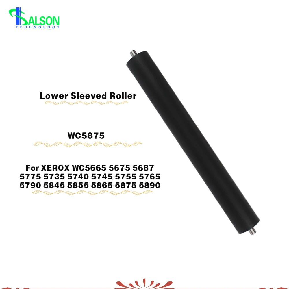 

Compatible WC5875 Lower Roller For WC5665 5675 5687 5775 5735 5740 5745 5755 Fuser Roller