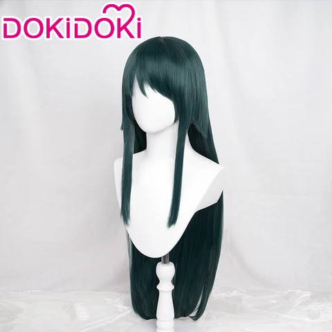 Зеленый парик Saya DOKIDOKI для косплея