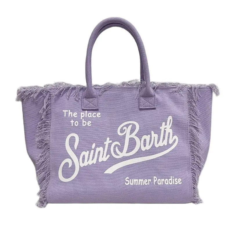 

Европейская и американская дорожная Вместительная женская сумка, новинка, ручная работа, Сумка с кисточками, модная Холщовая Сумка с принтом