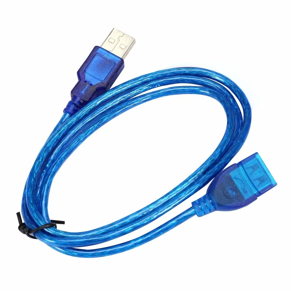 

1/1.5/2/3M Anti-Interference USB 2.0 Extension Cable USB 2.0 Male To USB 2.0 Female Extension Data Sync Cord Cable