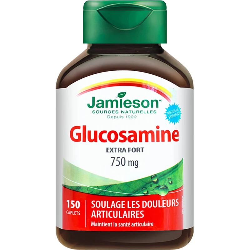 

150 Capsules/Bottle Jamieson Jianmeisheng Glucosamine Chondroitin Glucosamine Vitamin C Canada