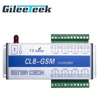 cl8 gsm switch sms controller 4 relay outputs gsm garage door ideal for controlling home appliances app remote control